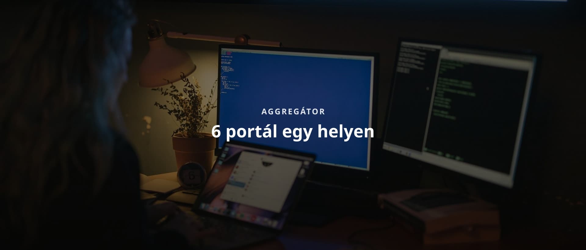 Számítógép előtt dolgozó nő — aggregátor illusztráció — borítókép (cottonbro studio / Pexels)